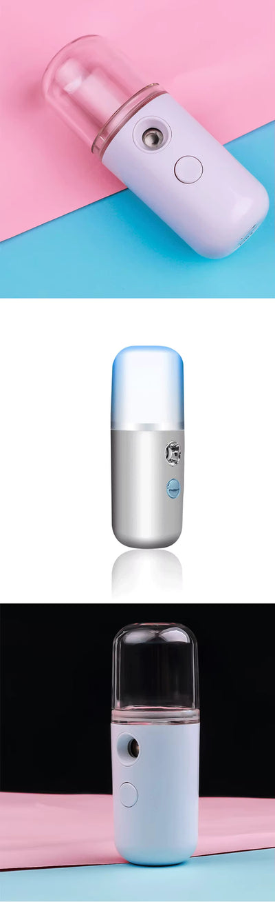 AquaFresh Nano Humidifier – Portable Cool Mist Face Sprayer