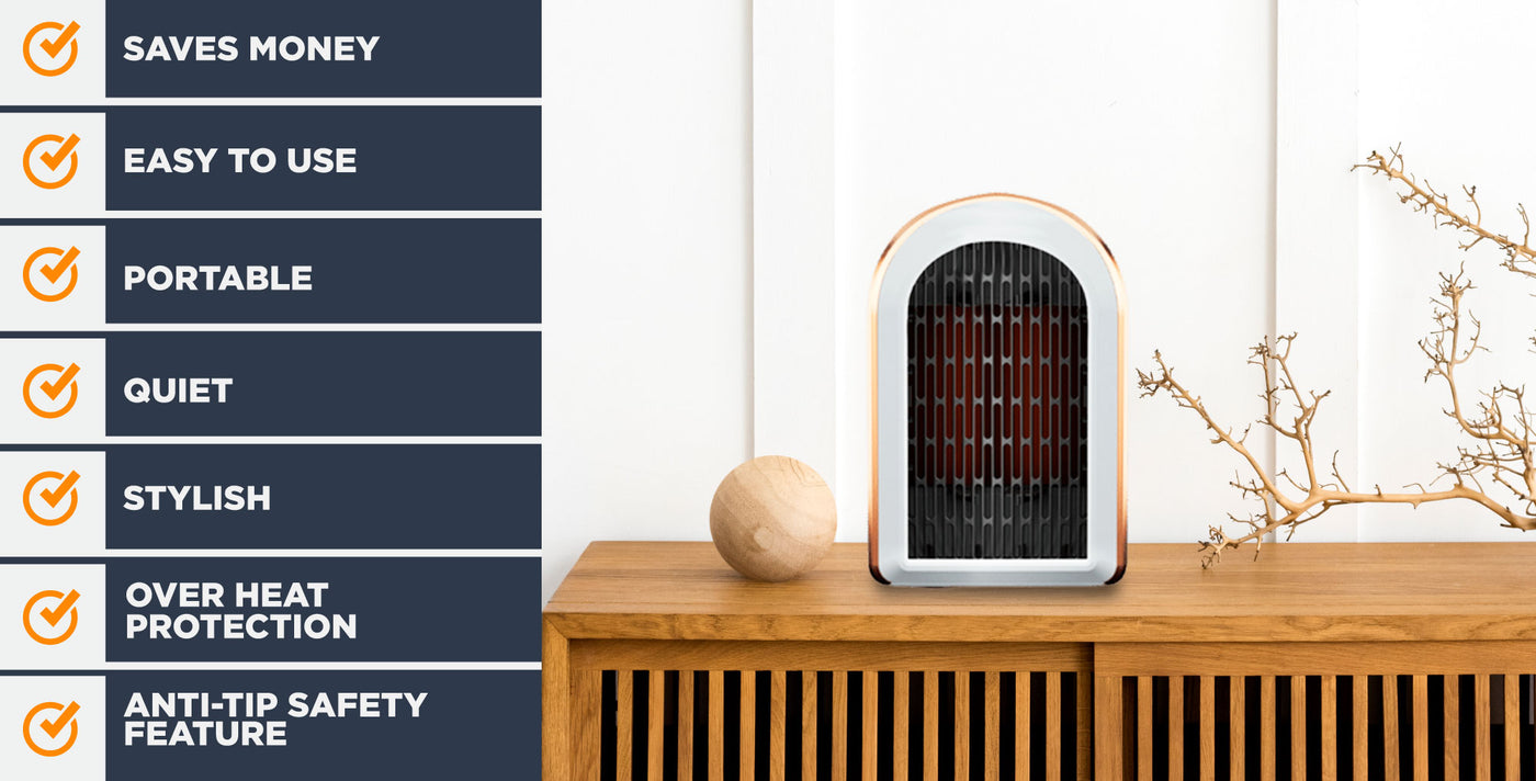 FlexHeat - Portable Money Saving Space Heater